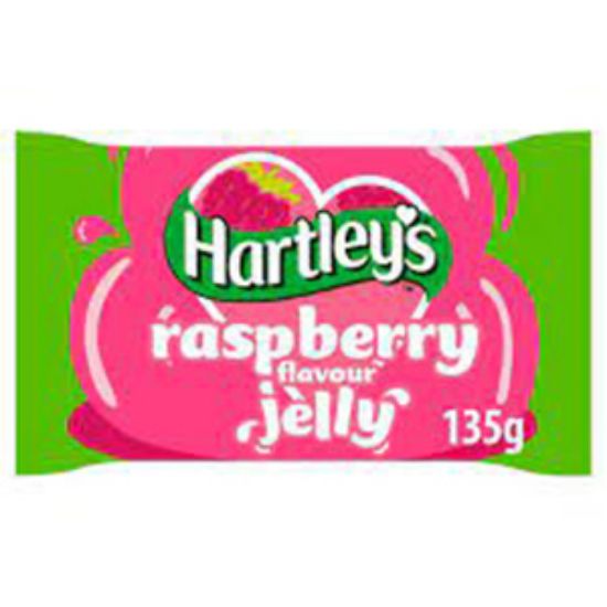 Picture of Hartleys Raspberry Jelly Tabs 135g x12